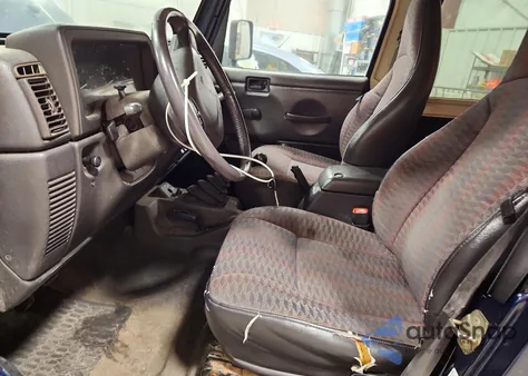 2000 Jeep Wrangler / Tj Sport из США, поврежденный, VIN 1J4FA49S8YP789417